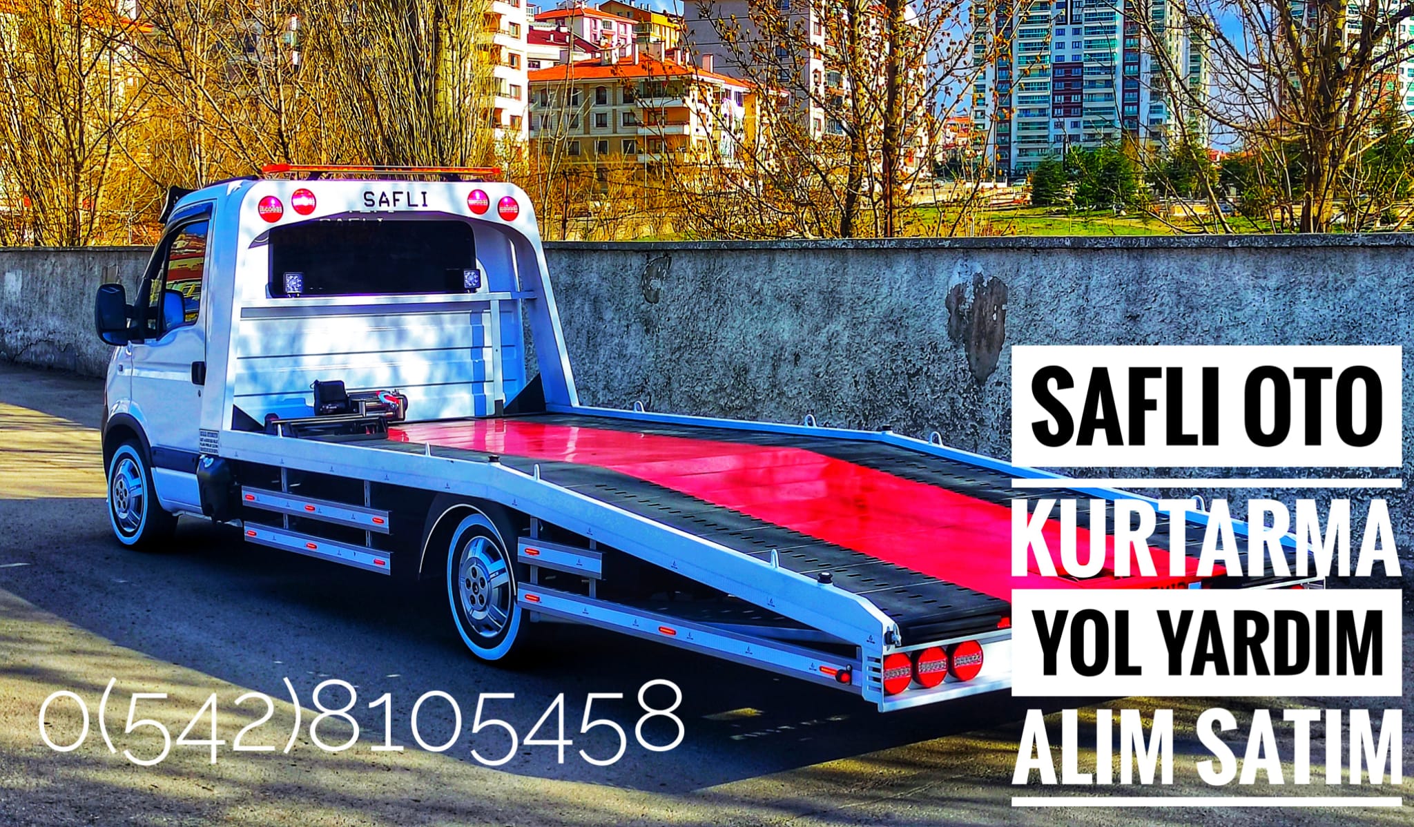 SAFLI OTO KURTARMA 7/24 YOL YARDIM